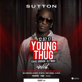 Young Thug 12 de julio de 2017 en Bethenight.com Evento en Sutton Club Barcelona