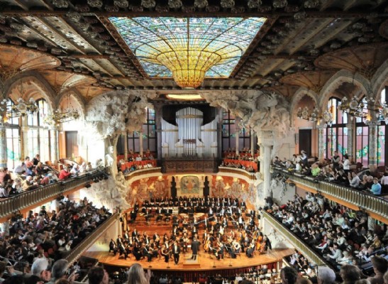 Palau de la Música Catalana en Bethenight.com Sala de Conciertos en Carrer del Palau de la Música, Born de Barcelona